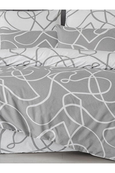 Sudemhome Σετ Παπλωματοθήκης Διπλού Κρεβατιού Ranforce με Ελαστικά Σεντόνια