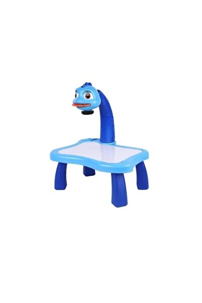 FOXMAG24 tablă de desen pentru copii cu proiector de holograme, albastră