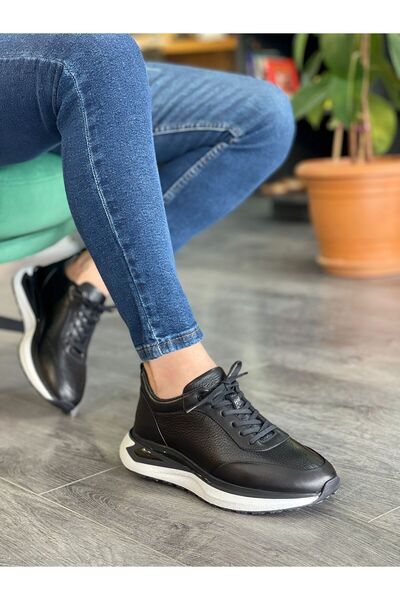 MOR KUNDURA Genuine Leather Daily Use Men's Sneakers Shoes