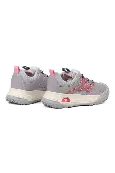 KAJILA Girl's Ice Pink Casual Sneakers |   Comfortable Walking and Running Sneaker - Stylish and Durable Design