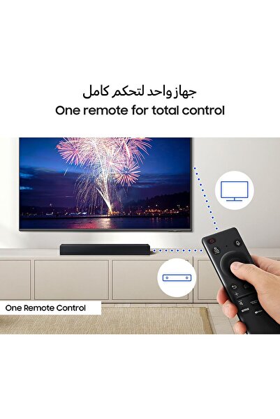 genric شريط الصوت Samsung HW-B400F/SA B-series 2.0ch مع مكبر صوت مدمج