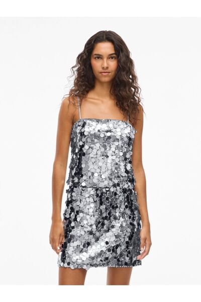 VILA Trägertop VICHAYA Pailletten