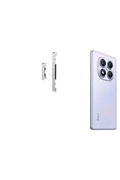 Fodos Xiaomi Compatible Redmi Note 14 Pro 4g on Off Side Volume Button Key Pu...