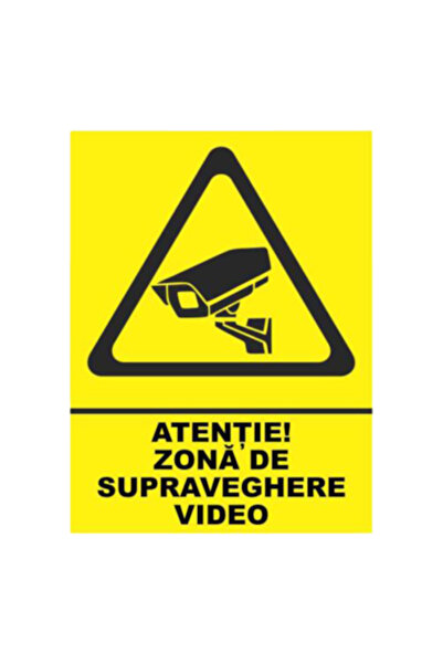 autostickere Sticker decorativ - Surveillance area indicator, self-adhesive, ...