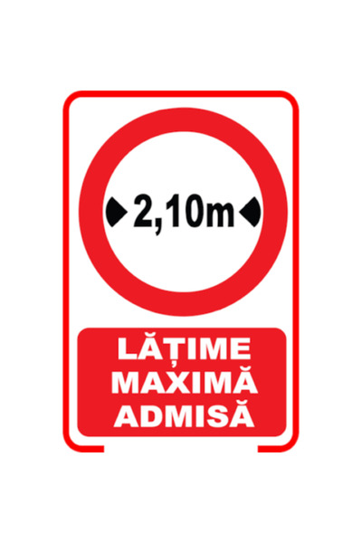 OEM Indicator latime maxima A4