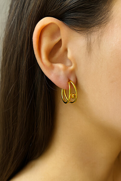 G Sport POLO Icon Model Colorfast Steel Earrings