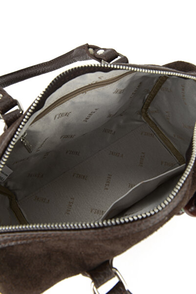 Ziya , Women's Genuine Leather Shoulder and Hand Bag 153979Z5011 Brown