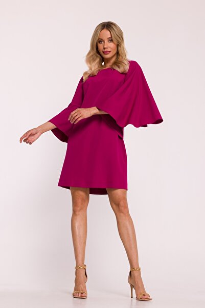 Stylove s426 Sukienka z rękawami typu nietoperz