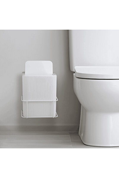 Okyanus Home Trash can, made of durable plastic and steel, rectangular shape, 5 liters, 22.5 x 19 x...