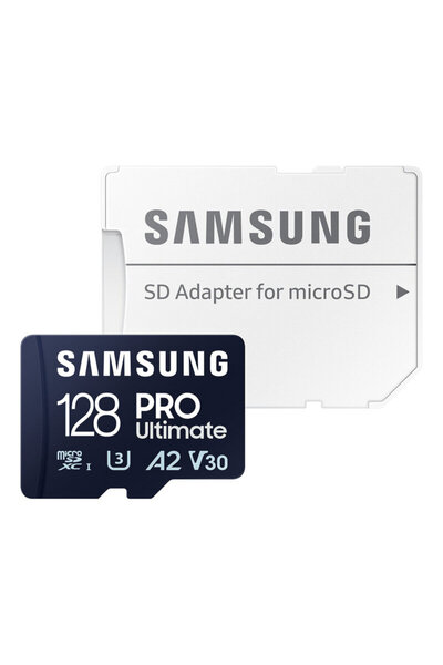Samsung MicroSDXC 128GB PRO Ultimate, U3, white/blue (MB-MY128SA/WW)