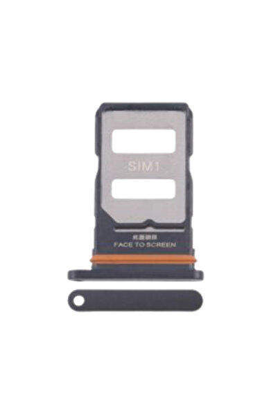Fodos Xiaomi Uyumlu Redmi Note 14 Pro+ Plus 5G Sim Kart Tepsisi Siyah 24115RA8EG
