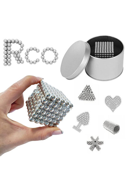 RCO Magnetic Balls Neocube 216 balls – anti-stress and creative game for children and adults, 6mm