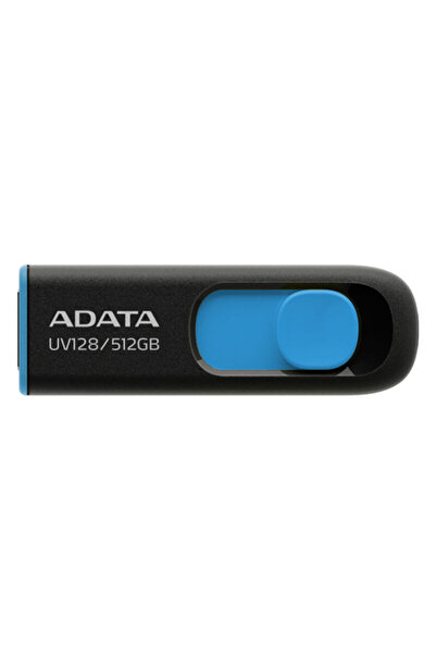 Adata USB Flash Drive 512GB UV128, AUV128-512G-RBE, black