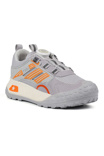 KAJILA Girl's Ice Orange Casual Sneakers |   Comfortable Walking and Running Sneaker - Stylish and Durable Design