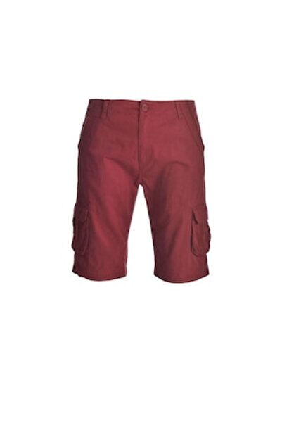Lee Cooper cargo shorts for men, red, size S