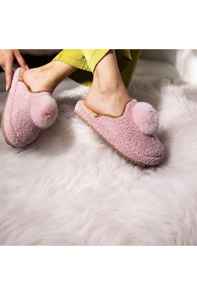 leon Пантофки с помпони