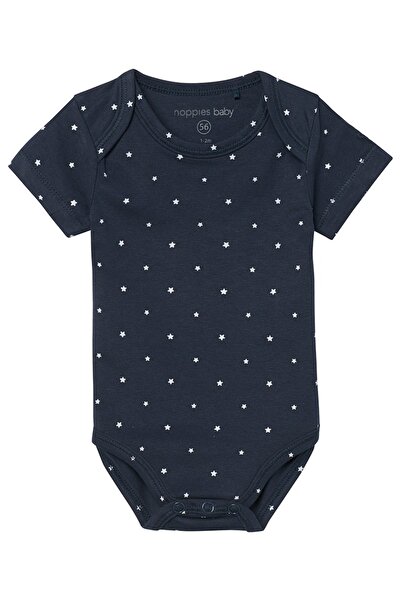 NOPPIES Baby bodysuit with stars Gerona cotton