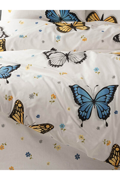 Sudemhome Çift Kişilik Ranforce Lastikli Çarşaflı Nevresim Takımı