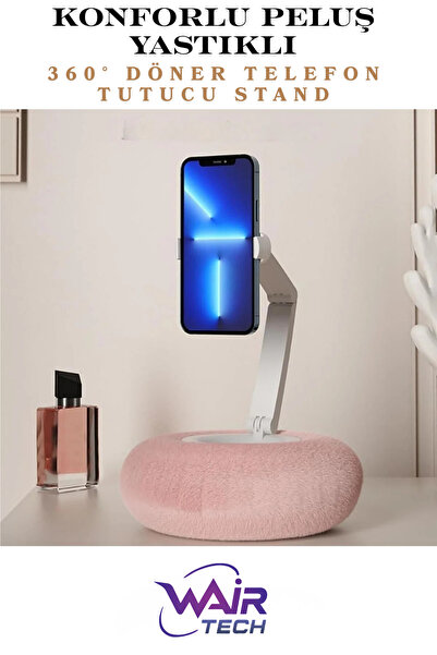 Wair Teknoloji Peluş Yastık 360 Derece Rotasyon Yükseklik ve Açı Ayarlanabili...