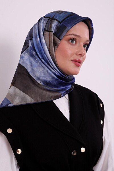 Levidor Classic Batik Tel Pattern Sparkling Crystal Scarf