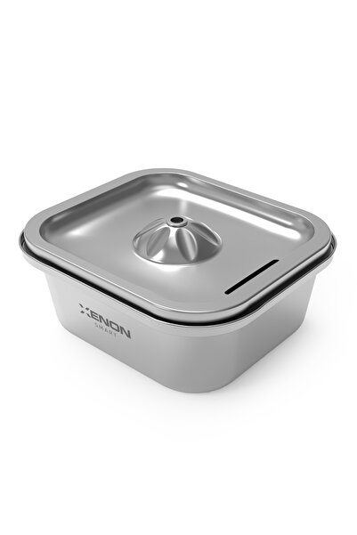 Xenon Smart Akıllı Kedi Tuvaleti, Çift Kaseli Mama Kabı, Çelik Su Pınarı ve 4 Adet Filtre Pet Ürünleri Seti