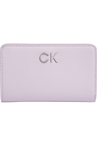 Calvin Klein Women Iris Re-Lock Textured Bifold Wallet