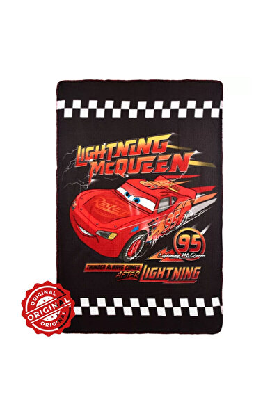 OEM Pixar Cars Lightning McQueen children's fleece blanket, 150×100 cm, 250 g...