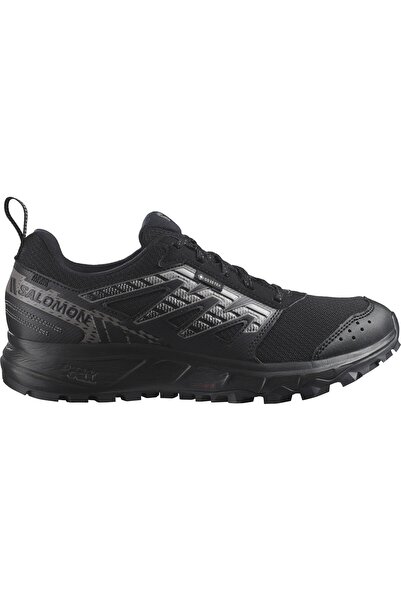 Salomon Wander Gore Tex Outdoor Shoes Kadın Su Geçirmez Outdoor Ayakkabı Siyah