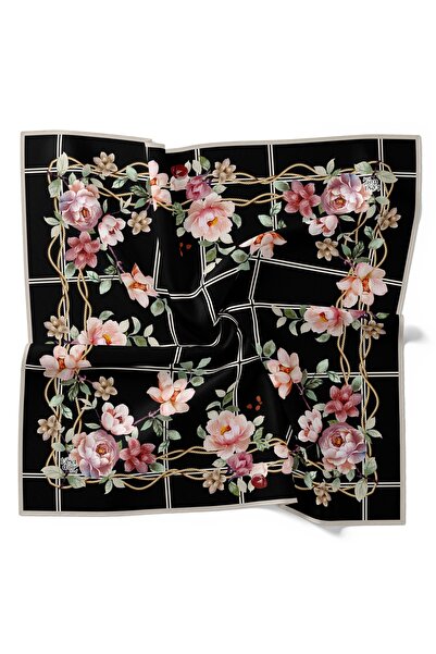 Levidor Trend Twill Scarf Special Design Rope Flower Pattern