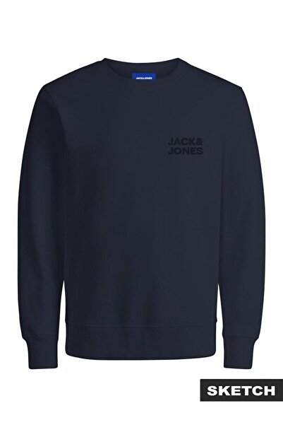 Jack & Jones Jack Jones Logo Crew Neck Relax Fit Men's Sweat 12290659