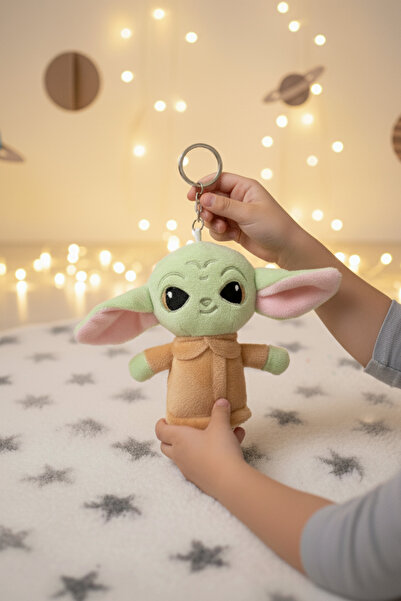 Sone Baby Yoda Keychain | Cute Grogu Figured Buckle Bag Key Accessory