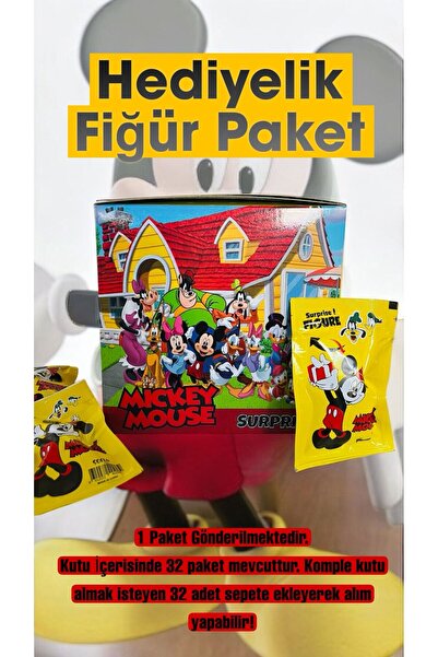 HEDİYEVİM Mickey Mouse Gift Figure Package Mickey Mouse Gift 32 Pcs