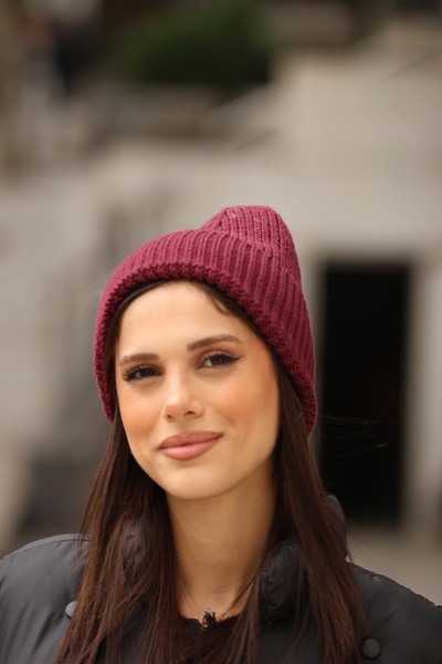 Jack Ferrero KADIN YUMUŞAK DOKULU FİTİLLİ KIŞLIK BERE