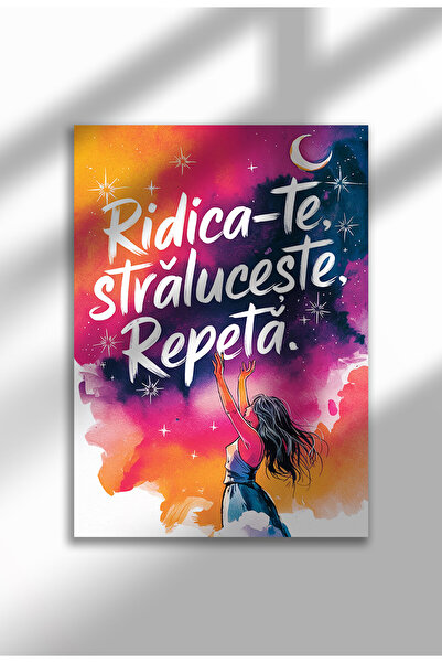 21mxm Αφίσα με θέμα το κίνητρο χωρίς κορνίζα - Ψηφιακή εκτύπωση - Straluceste