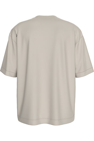 Calvin Klein Men Moonbeam Crew Neck Interlock T-Shirt