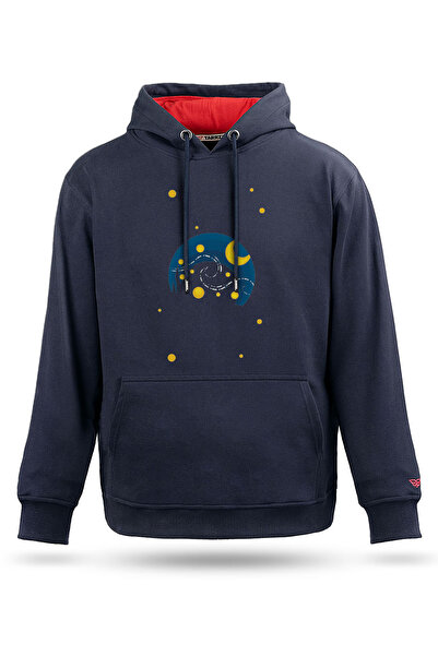 Tarrzzcom Lunar Glow Design Hooded Sweatshirt