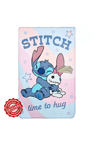 OEM Lilo & Stitch Time to Hug children's fleece blanket, 150×100 cm, 250 g, D...