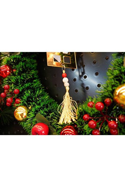 Flippy Στολίδι χριστουγεννιάτικου δέντρου, Flippy, Σπιτάκι, Χρυσό, Λαμπερό, 10*25CM, Ακρυλικό, Εσωτερικού/Εξωτερικού Χώρου