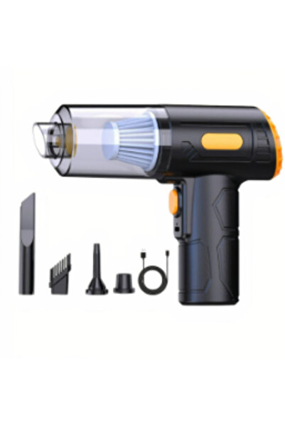 OEM Portable car vacuum cleaner, cordless, 3 in, pistol model, 32x15 cm