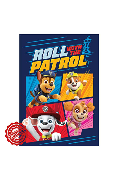 OEM Paw Patrol Roll With The Patrol children's fleece blanket, 100×140 cm, 26...