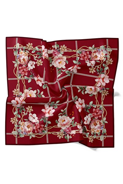 Levidor Trend Twill Scarf Special Design Rope Flower Pattern