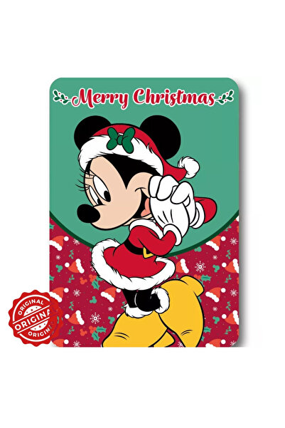 OEM Minnie Mouse Christmas children's fleece blanket, 140×100 cm, 294 g, Disney® licensed