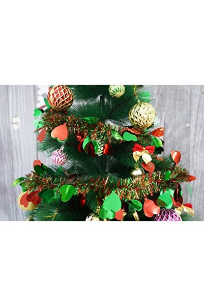 Flippy Christmas tinsel, Flippy, green, size: 2 m x 9 cm x 9 cm material: PVC foil, indoor/outdoor