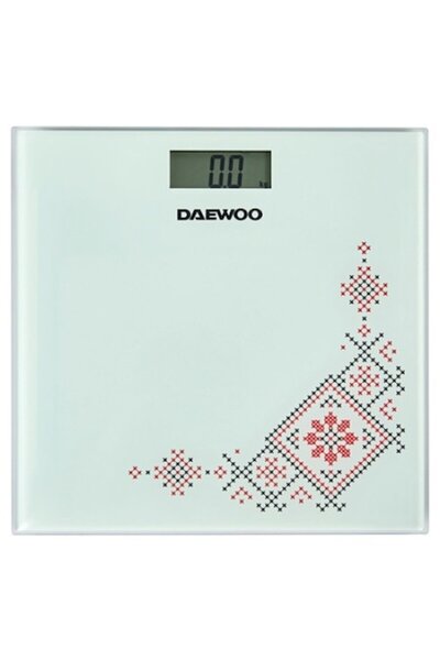 Daewoo Tempered Glass Electronic Scale, 150 kg
