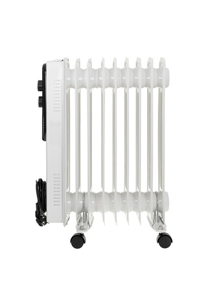 adler Radiator ulei 9 elemente, ADLER, 2000W, alb, 41x24x55cm
