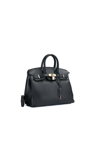 Posete Fagaras Poseta Piele Baby Edith - Negru, 1 Compartiment, 3 Buzunare, B...