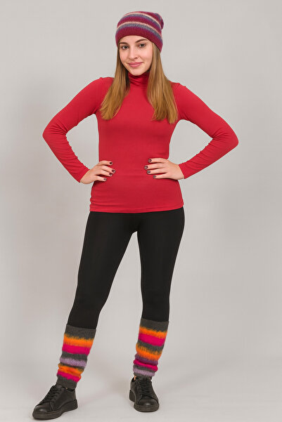 Oceann Kadın Tüylü Tozluk Pamuklu