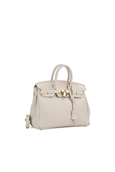 Posete Fagaras Πορτοφόλι Baby Edith από δέρμα - Μπεζ, 1 διαμέρισμα, 3 τσέπες,...