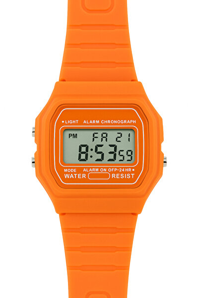 Seris TURUNCU RENK VİNTAGE KOL SAATİ