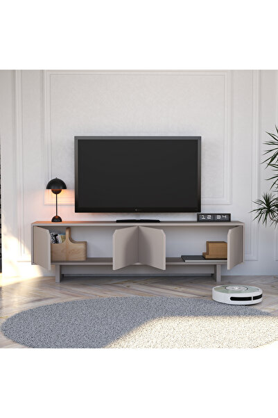 ALONEX HOME ÖZ TV Ünitesi - 180 cm Modern Tasarım, Ekonomik Tv Ünitesi,Kulpsuz